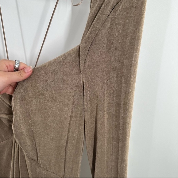 Misha Engracia Midi Dress Beige - Picture 10 of 14